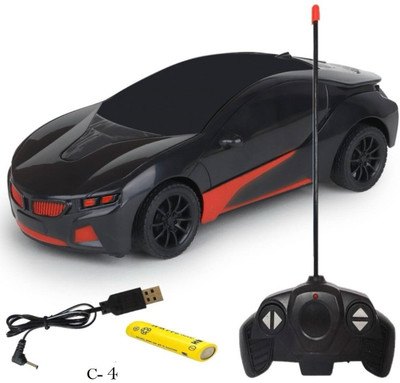 Toodles Presents-Wireless Remote Control RC Car Toy For Kids(Black)