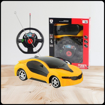 WELCO Wlco Presents Steering Fast Remote Control Car (Multicolour)_A34(Multicolor)