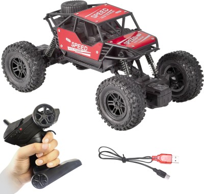 KidsBug Modern HB ROCK CRAWLER (Original) 1:18 Scale 4WD 2.4 Ghz 4x4 RALLY CAR(Red, Multicolor)