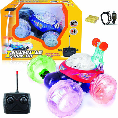 Tenmar Rechargeable Twisting Stunt Car With 360 Degrees Rotation G147(Green)