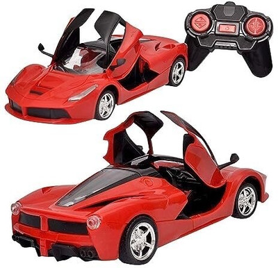KAVANA Remote Control High Speed Racing Car With Stylish Looks RC Vehicle Toy For Kids(Red)