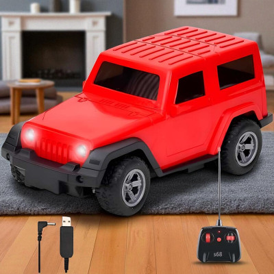 SNM97 Remote control Thar Rechargable RC Toys For Kids With Music_I93(Red)