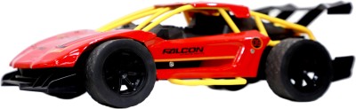 TAPUJI RC Sports Racing Remote Control Car With Rubber Tires | Rechargeable Toy Car(Red)