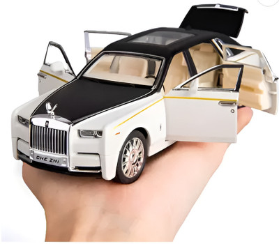 tanuenterprises 1:32 Scale Wheels Diecast Rolls-Royce Metal Pull Back Alloy pack of 1(Multicolor, Black, White)