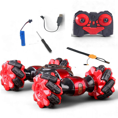 JOYWHIZ Rc Stunt Car Double Sided Rotating Off Road 2.4Ghz with hand Gesture Sensing_A9(Multicolor)