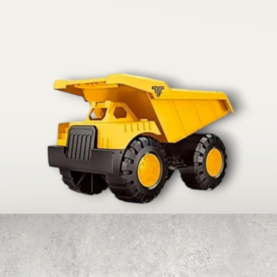 TUC Bulldozer Dumper Construction Engineering Excavator Vehicle Dumper for Kids_a27(Yellow)