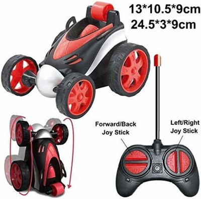 Skyler Collection Skyer Collection Remote Control 360 degree Rotation Stunt CarFor Kids(Red)