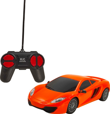 Humaira RC Super Racing Remote Control Car 4 Channel Wireless 1:24 Scale Toy for Kids(Orange)