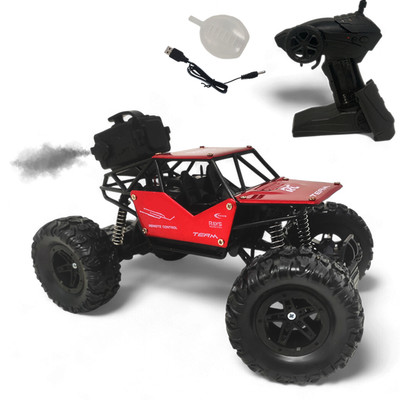 FANSEEKART Blue Rock Crawler Car With Mist Smoke And Fully Remote Control Car(Multicolor)