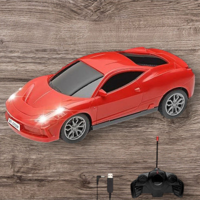 TOYACHI Famous Car Rechargeable Remote Control Toy R3(Red)