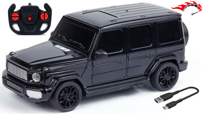 frendo High Speed 1:24 Rechargeable C type charging Mini Remote Control Racing Car(Shine Black)