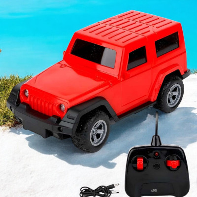 SNM97 Remote control Thar Rechargable RC Toys For Kids With Music_F95(Red)
