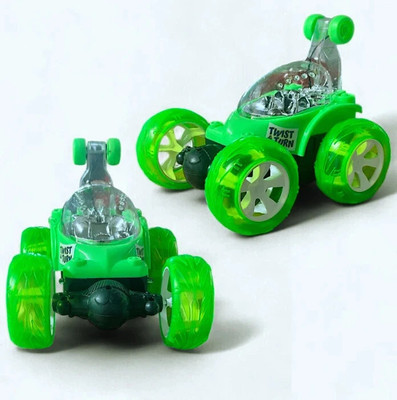 SMART BOY 9802-STUNT CAR -GREEN(Green)