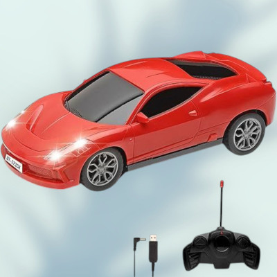 AS TRADERS Famous Car Rechargeable Remote Control Toy R5(Red)
