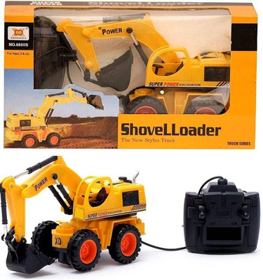 PLAY AND WEAR CO R/C SHOVEL LOADER WIRE REMOTE NON CHARGABLE(Multicolor)