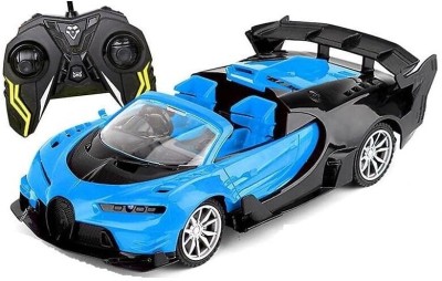 star impex Remote Control High Speed Racing Car for Kids Boys 6-15 Years RC Stunt(Blue)