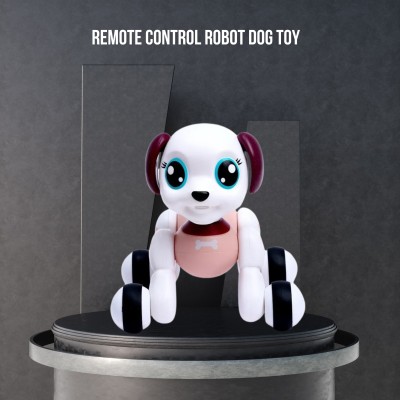 calyxia Remote Control Robot Dog Toy for Kids, RC Interactive Walking Dancing Pet Robot(Multicolor)