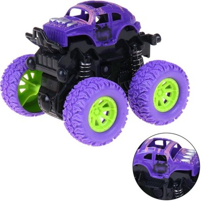 SAFESEED Amazing Mini Monster Trucks 4wd Friction Powered Cars for Kids Car Blaze Truck(Assorted Color)