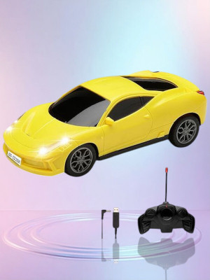 TOYACHI Famous Car Rechargeable Remote Control Toy Y15(Yellow)