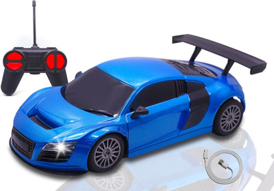 frendo High Speed 1:24 Scale Rechargeable Remote Car for Kids(Blue)