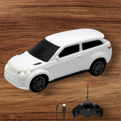 TOYACHI 3D Famous Car Rechargeable Remote Control Toy W28(White)