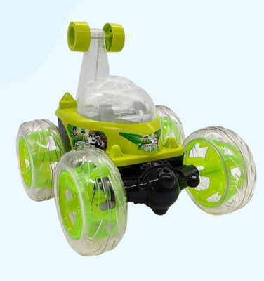 Premchand interprises Remote Control Rechargeable 360 Degree Twisting Stunt Car_W55(Multicolor)