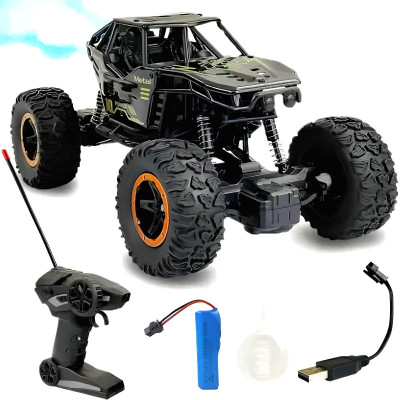 RavAry Remote Control Car For Kids With Mist Smoke Effect Monster Truck For Boys &Girls(Multicolor)