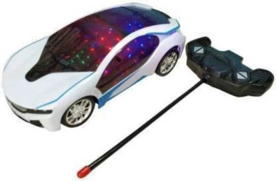 Xcillince Toys xt_Wireless Remote Control 2ch Fast Modern Car With 3D Lights(Multicolor)