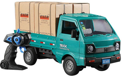 arthasya 1:16 Scale RC Transport Pickup Truck with Spray and Light Toy For Kids(Multicolor)