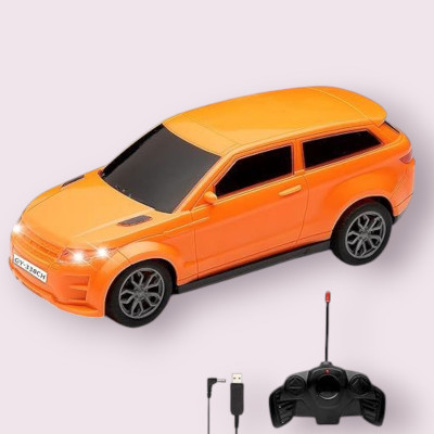 AS TRADERS 3D Famous Car Rechargeable Remote Control Toy O16(Orange)