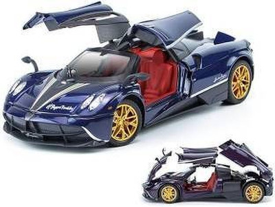 RAMSHREE Metal Toy Car with Openable Doors, Sound & Lights, Collectible for Kids & Adults(Multicolor)