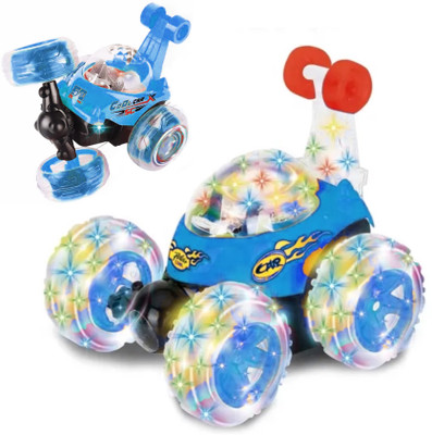 KAVANA Remote Control Stunt Car | RC Stunt Vehicle 360°Rotating(Blue)