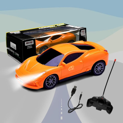 Just97 Rechargeable Remote Control Car Toy for kids ORG-2(Orange)