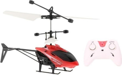 VRION Remote Control Helicopter Flying Helicopter(Red)