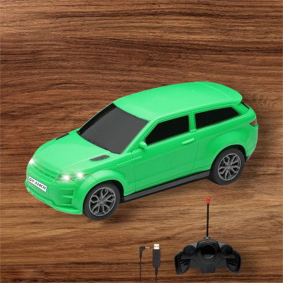 AS TRADERS 3D Famous Car Rechargeable Remote Control Toy G17(Green)