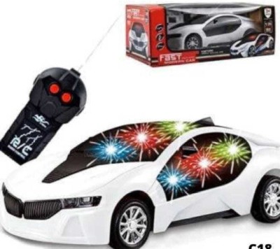 Xcillince Toys Remote Control Battery Operated fast car Toy(Multicolor)