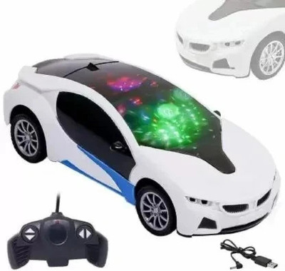 HK Toys Famous Car 1:22 Scale Remote Control with 3D Lights Full Functions Car for Kids(Multicolor)
