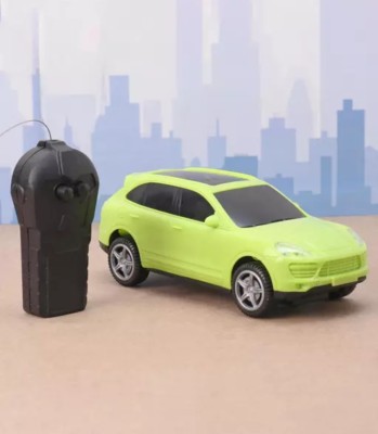 Rose Petals High Speed Mini 1:18 Scale Simulation Remote Control Car AA Battery Operated(Green)