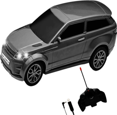 KAVANA Famous Car Remote Control 3D with LED Lights, Chargeable 80(Multicolor)