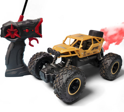 Mazedar play Offroader High Speed RC Car with Smoke Spray and Light(Golden)