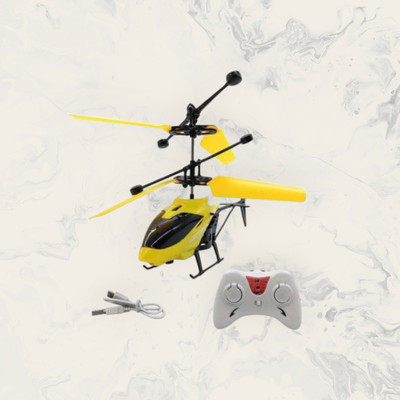 Kid Kraze GP Exceed Helicopter Air Flying Helicopter with Remote Control YELLOW_a38(Multicolor)