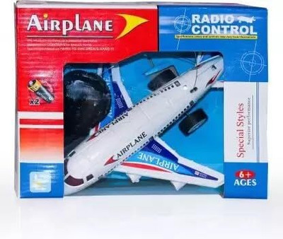SavanShree Radio Control Running Plane/Moving Aeroplane with Light for Kids(Multicolor)
