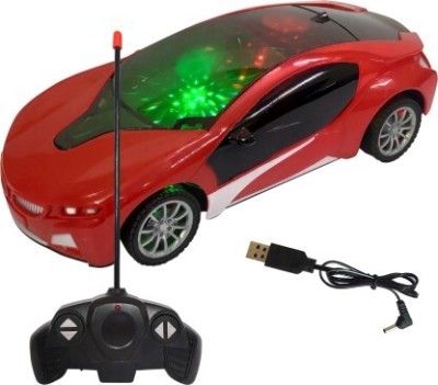 Skyler Collection Skyer Collection Chargeable 3D Remote Control Lighting Famous Car(Red)