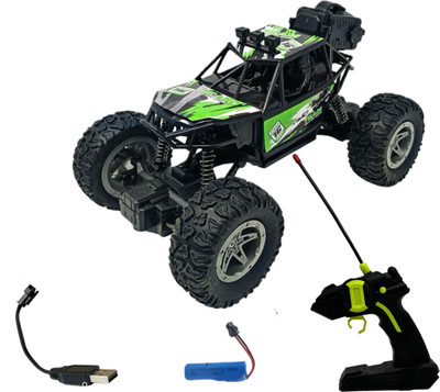 fizz Off-Road Rock Crawler Monster Truck with Mist Smoke Spray_FNS20AB(Multicolor)