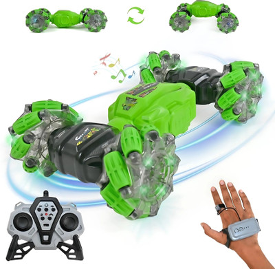 Acarya Drift Racing Double-Sided Car Stunt RC Cars(Gesture Sensing)(Multicolor)