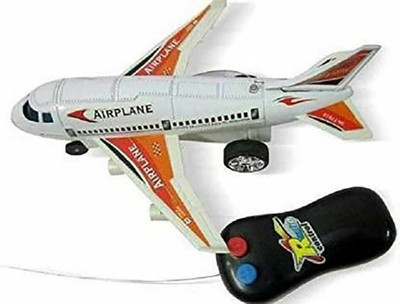 SavanShree Remote Control Lighting Airplane for Children(Multicolor)