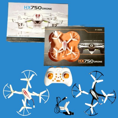 RD UNITELL ENTERPRISE HX-750 Drone- High-Performance RC Quadcopter for Beginners and Kids 360° Flip(Black)