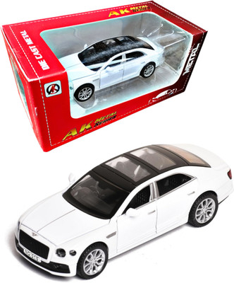Ruhani Toys & Gift Gallery Diecast Alloy Model Car Pull Back Toy Car With Light & Sound(White)