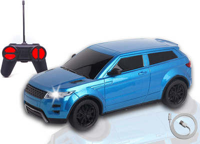 frendo High Speed 1:24 Scale Rechargeable Remote Car for Kids(Blue)