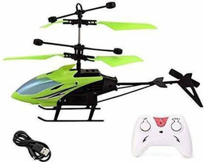 SNMM Flight Electronic Radio RC Remote Control Toy Charging Helicopter(Multicolor)
